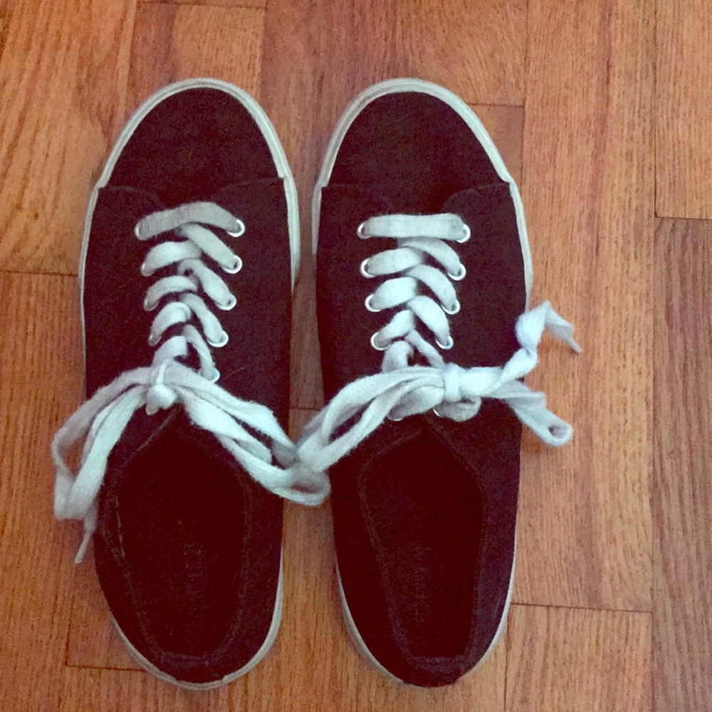 Black sneakers